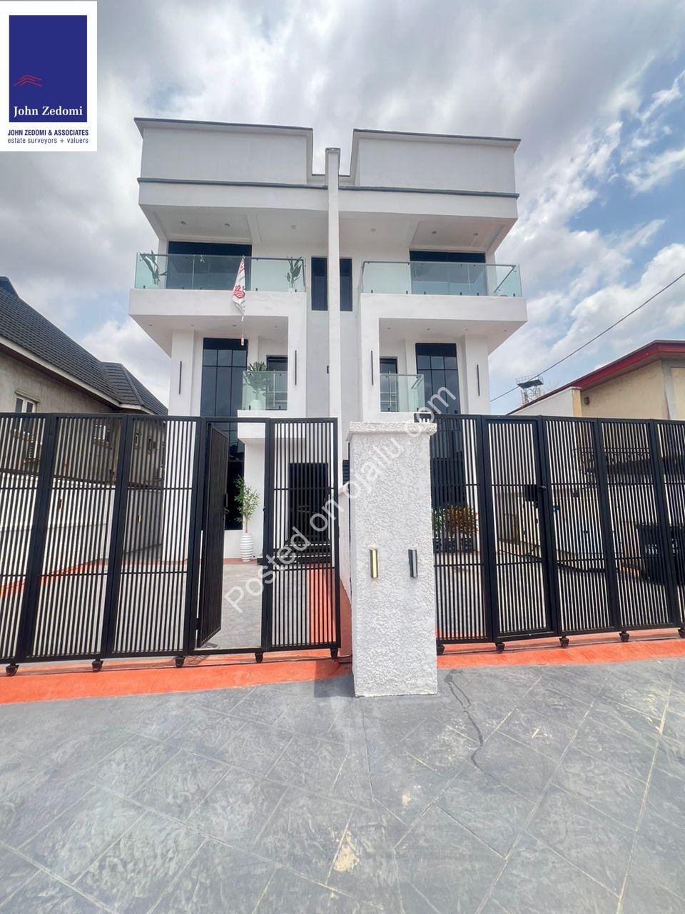 Ikeja’s Premier 5-Bedroom Duplex with BQ