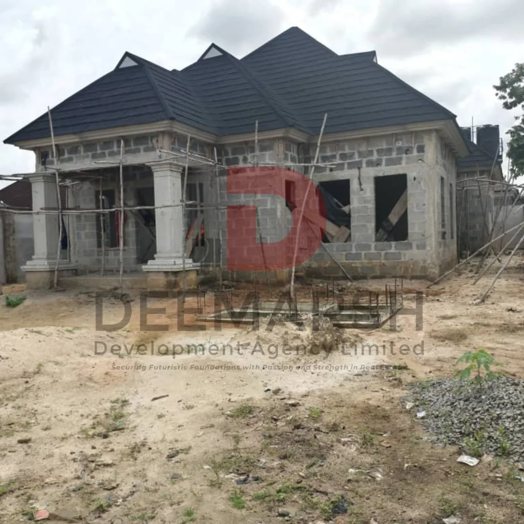 Prime Ada George Plot with Modern 4-Bed Bungalow