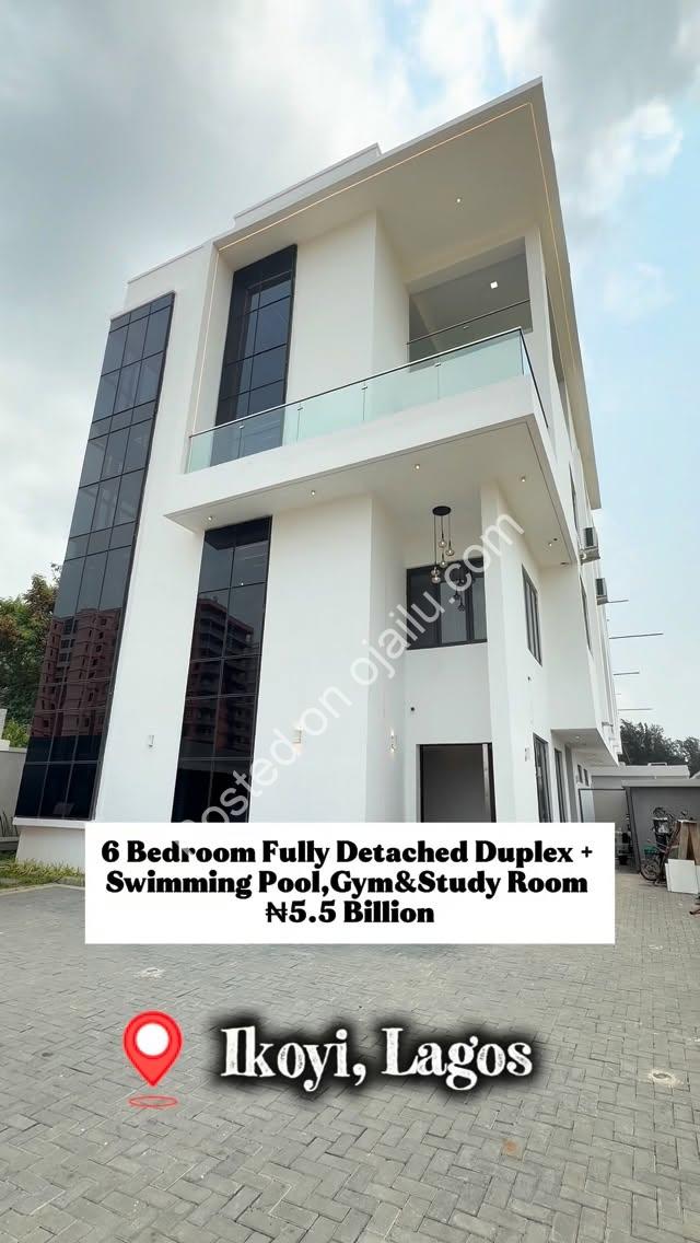 Ikoyi’s Architectural Masterpiece: 6-Bedroom Haven