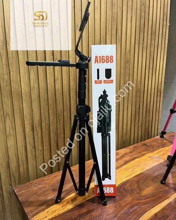 Elevate Your Content: 6ft Pro Tripod for Creators