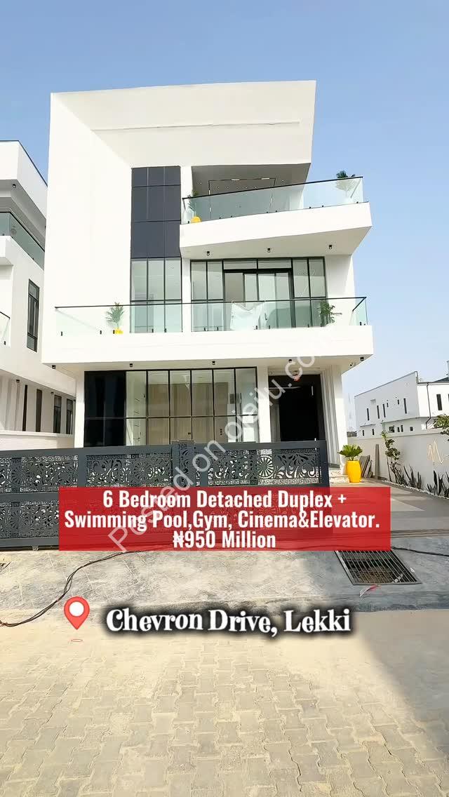 Elevated Living: Your 6-Bedroom Lekki Masterpiece