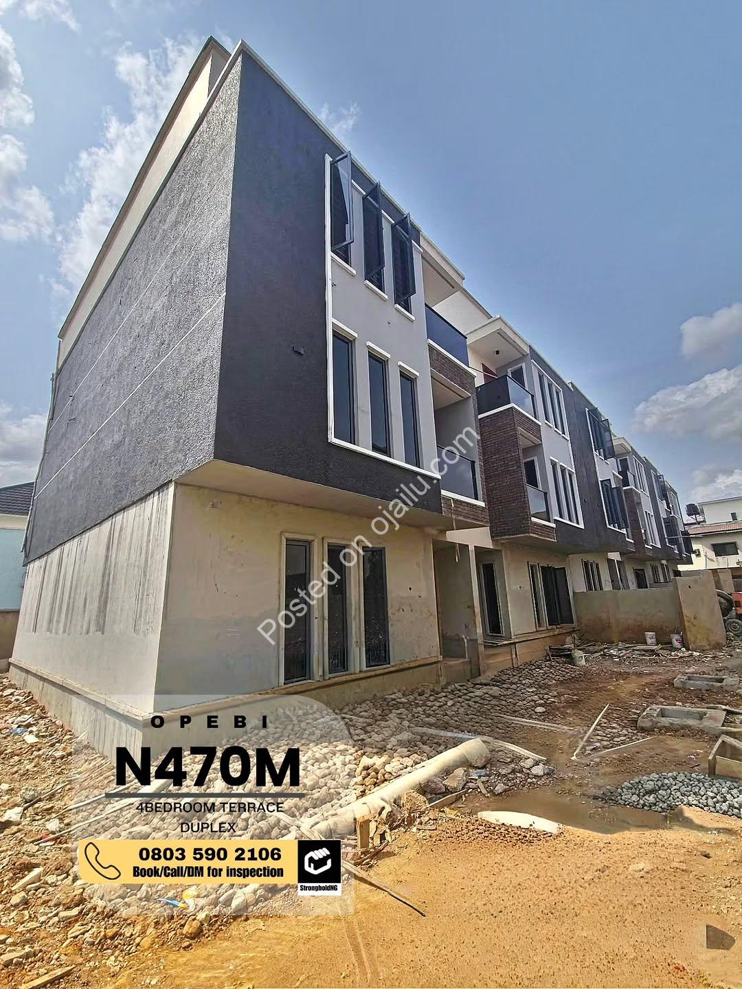 Modern Oasis: 4BR Smart Duplex in Opebi’s Elite Estate