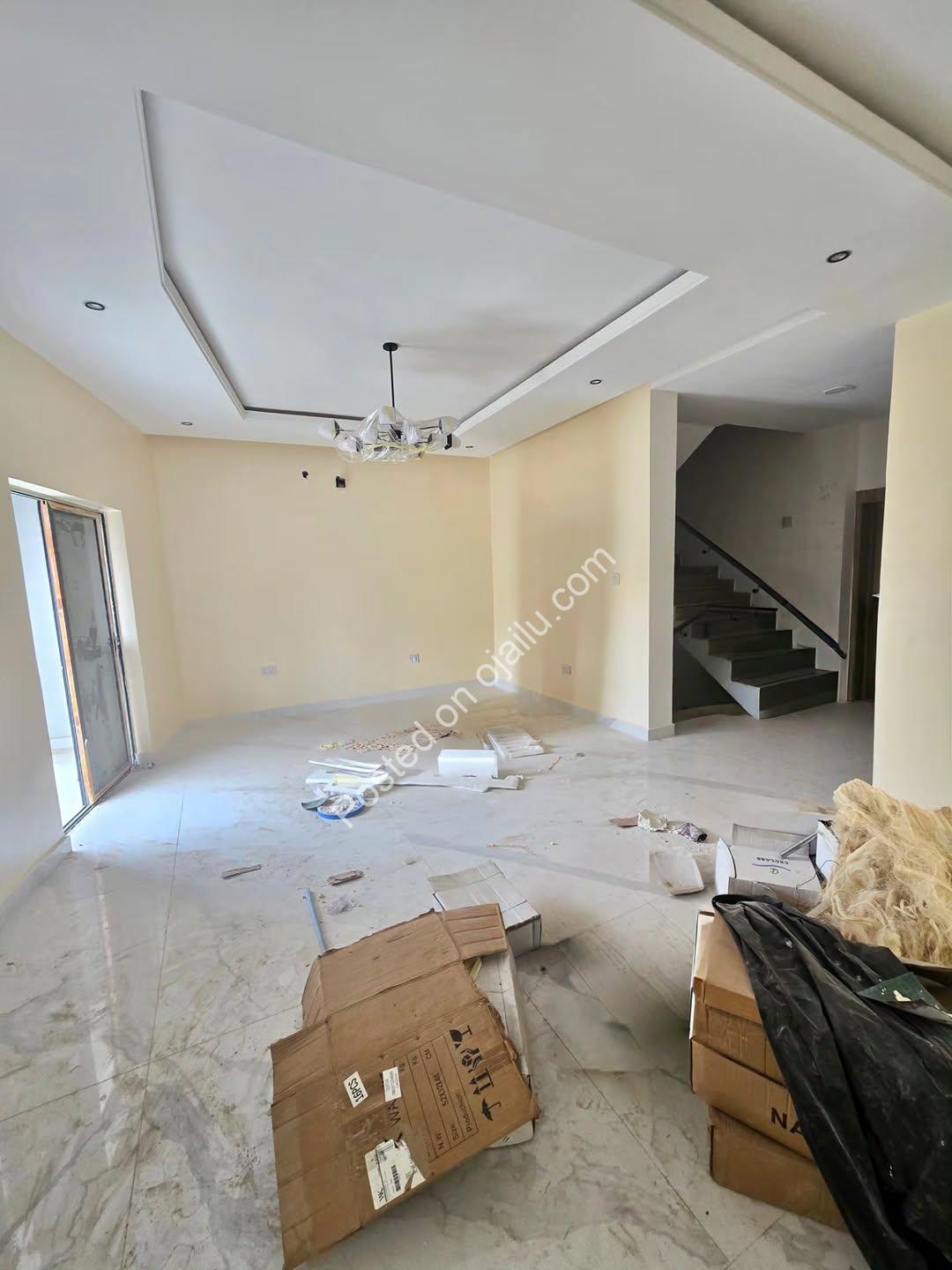 Spacious 4-Bed Terrace Duplex with BQ in Secure Ikeja