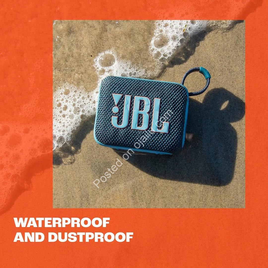 JBL Go 4: Big Sound, Tiny Speaker, IP67 Waterproof
