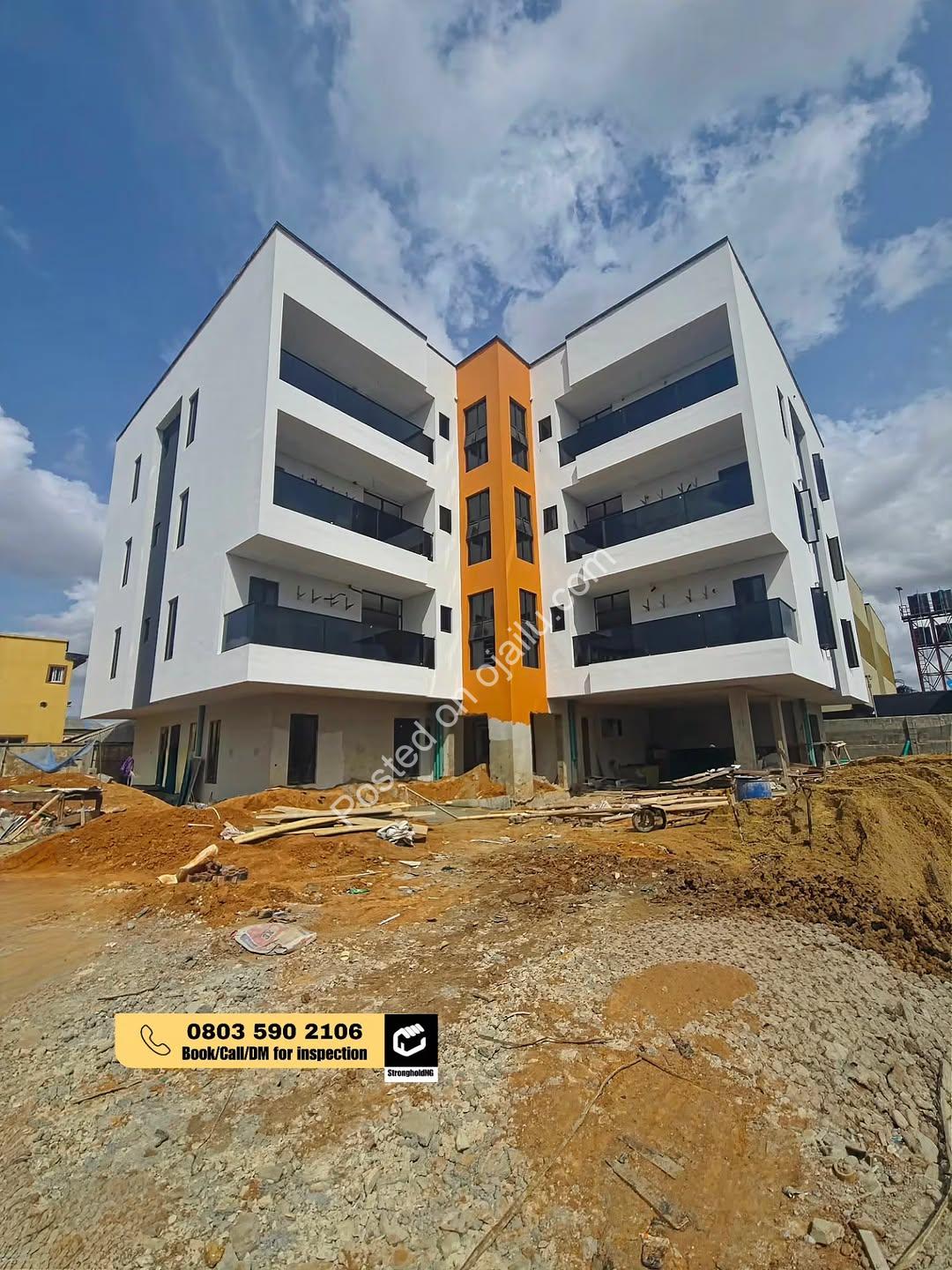 Elevator-Equipped 3-Bedroom Haven in Secure Ikeja GRA Estate