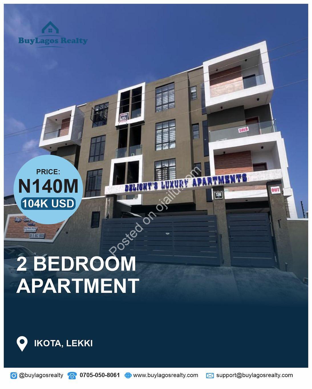 Lekki’s Finest: 2BR En-Suite Sanctuary