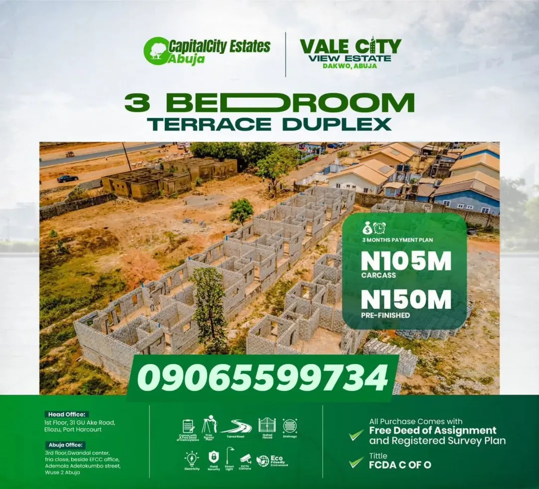 Vale City View: Your Dream Home Awaits in Abuja’s Heart