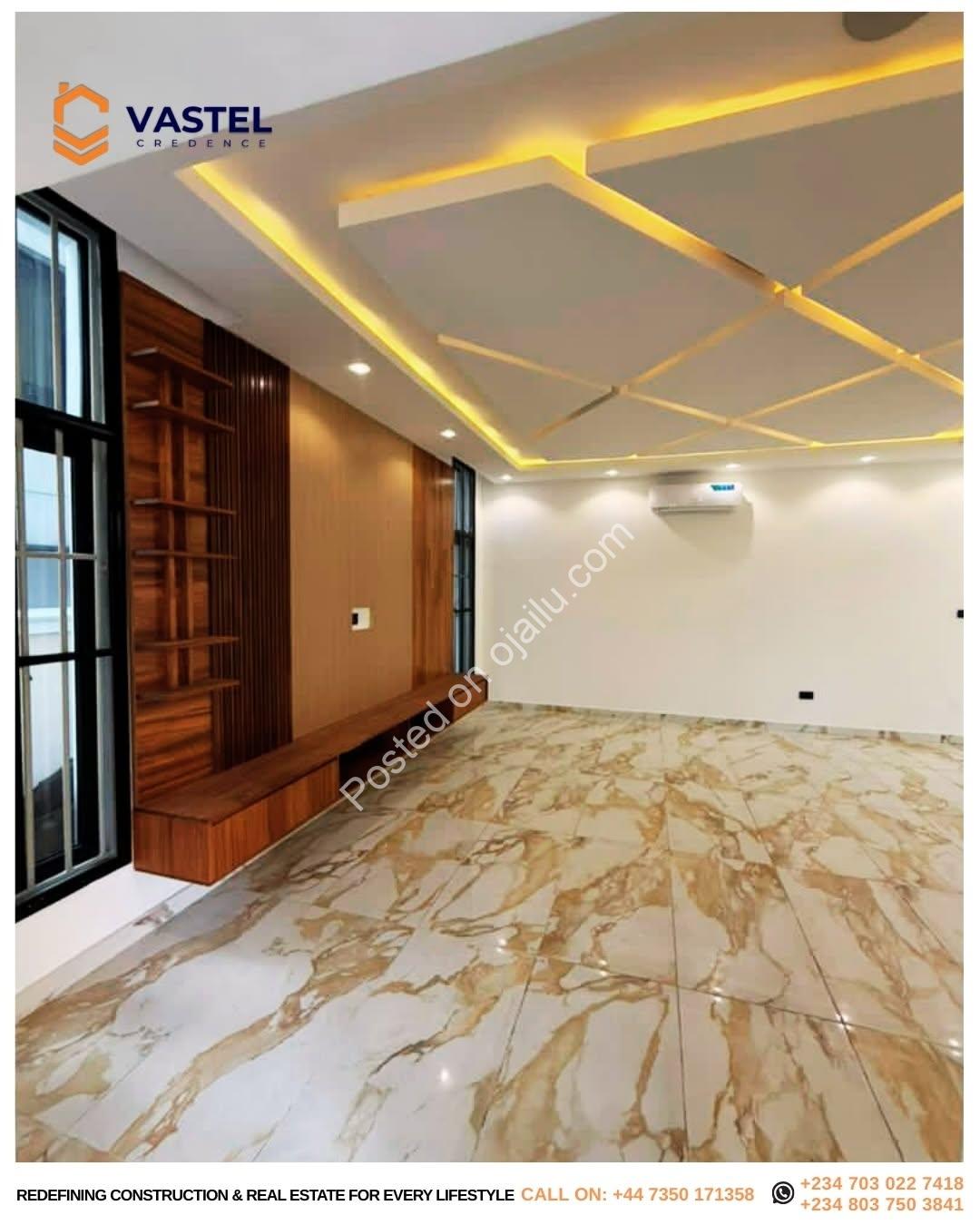 Majestic 5-Bed Duplex with Cinema & Solar in Lekki