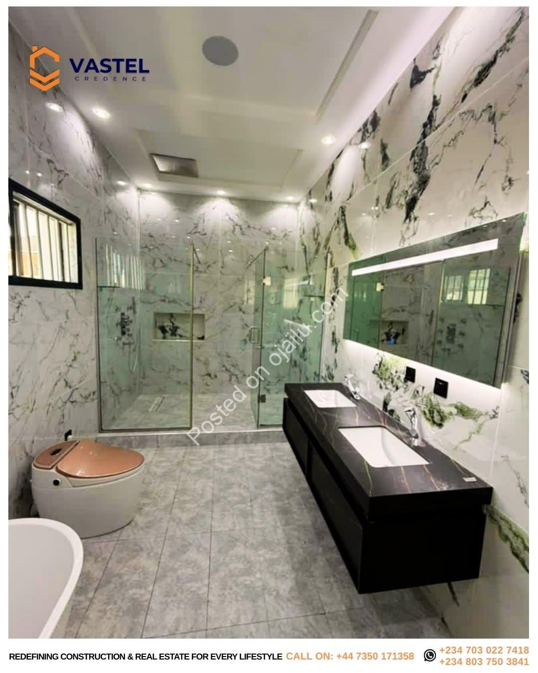 Majestic 5-Bed Duplex with Cinema & Solar in Lekki