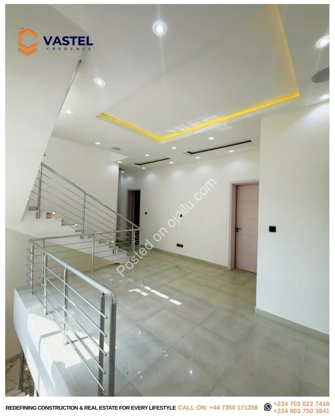 Majestic 5-Bed Duplex with Cinema & Solar in Lekki