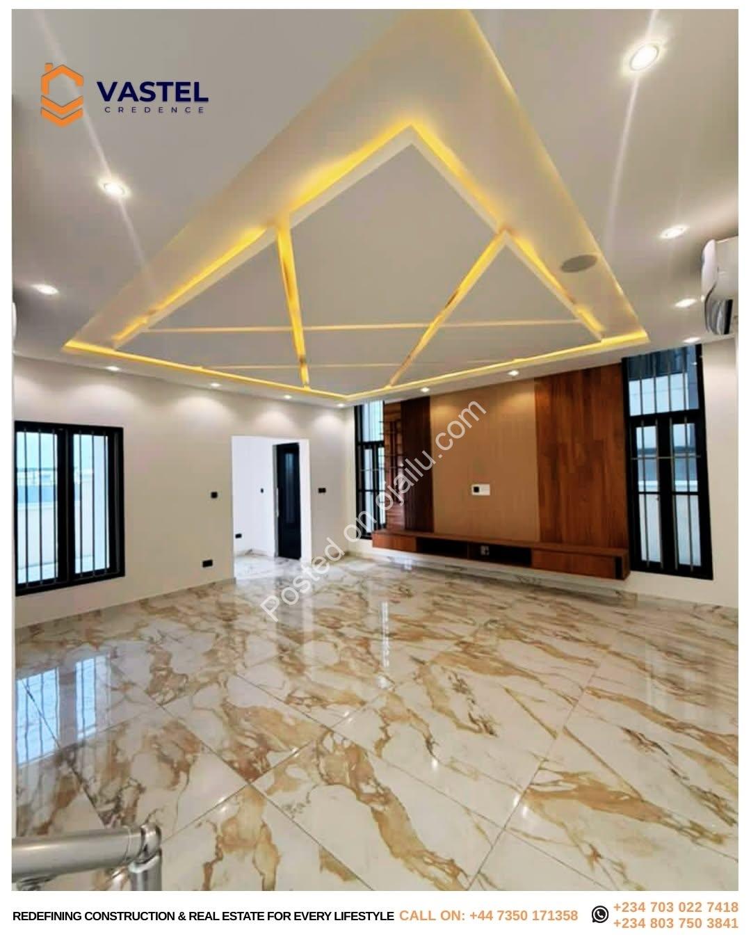 Majestic 5-Bed Duplex with Cinema & Solar in Lekki