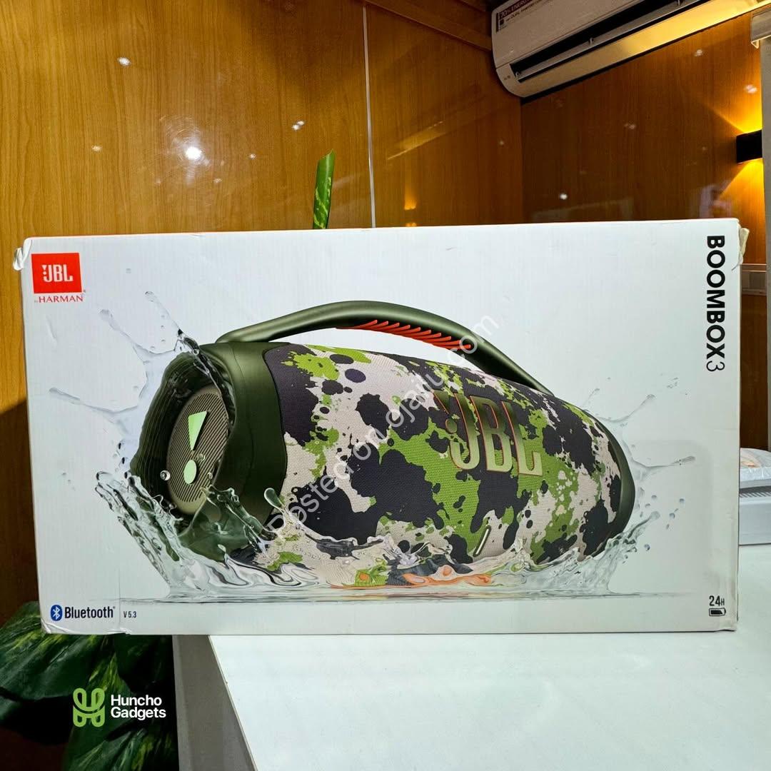 JBL Boombox 3: Thumping Bass & 360° Sound for Epic Vibes