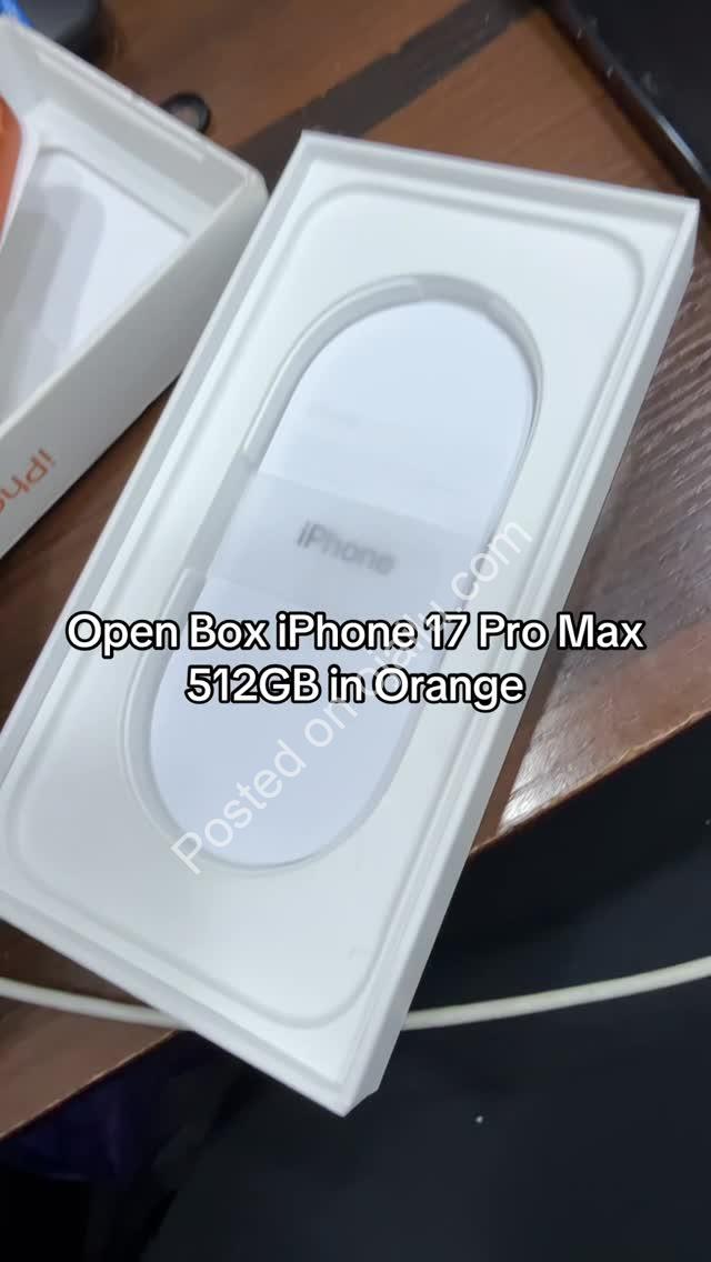 Unleash Power: iPhone 17 Pro Max 512GB, Dual-Sim Ready