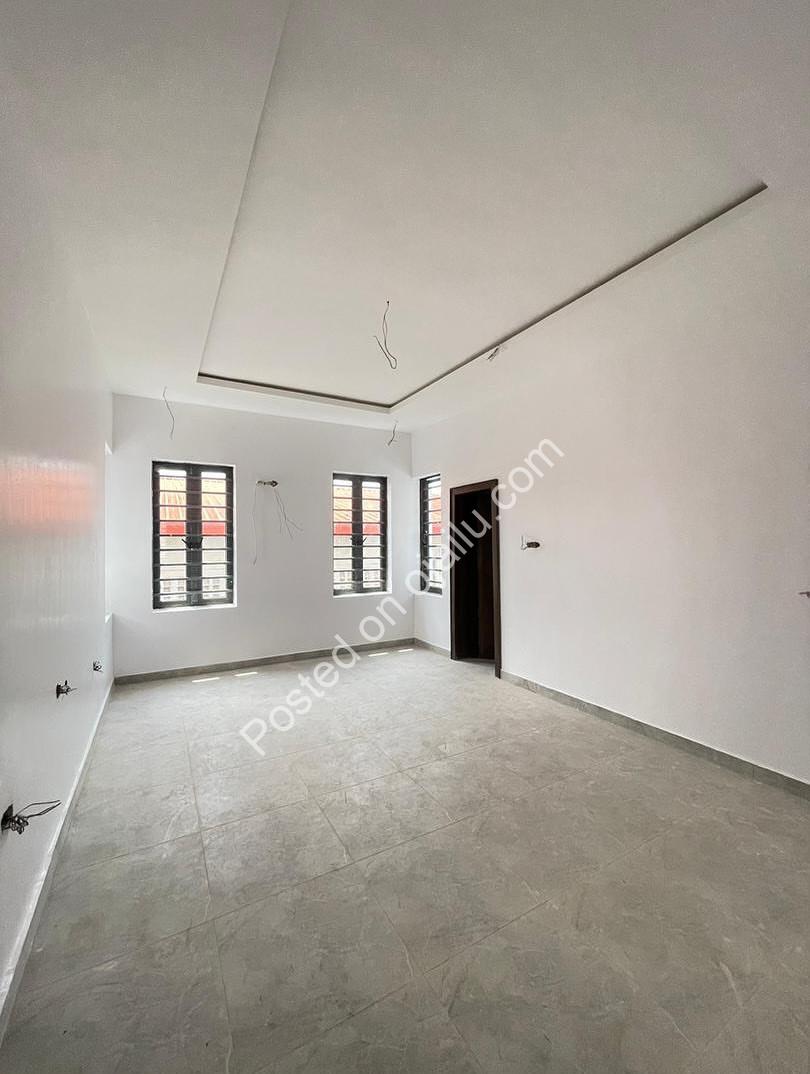 Brand New 2-Bed Maisonette: 24/7 Power & Security in Agege