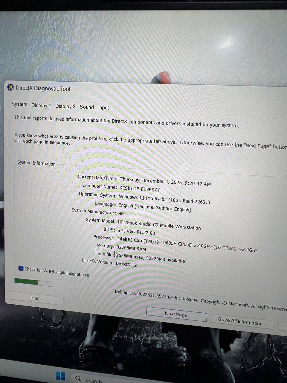 Powerful HP Zbook G7: i9, 32GB RAM, Quadro Graphics