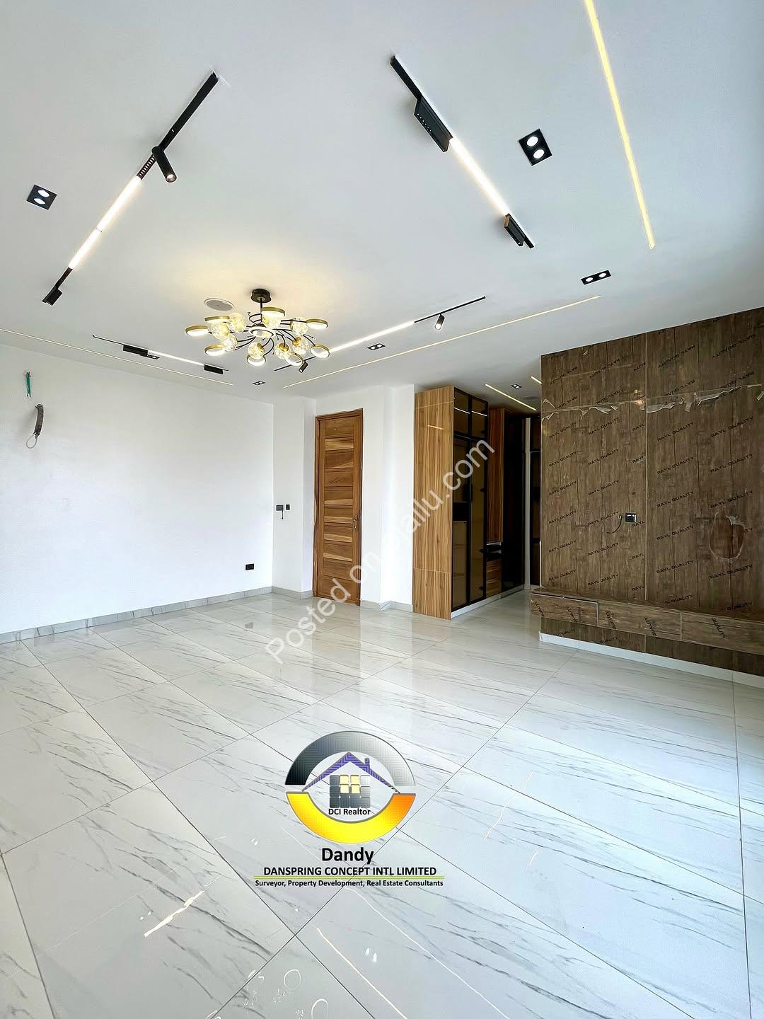 Ultra-Modern Smart 4-Bed Duplex with BQ in Agungi