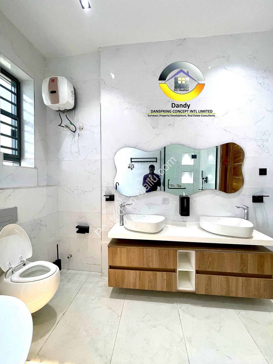 Ultra-Modern Smart 4-Bed Duplex with BQ in Agungi