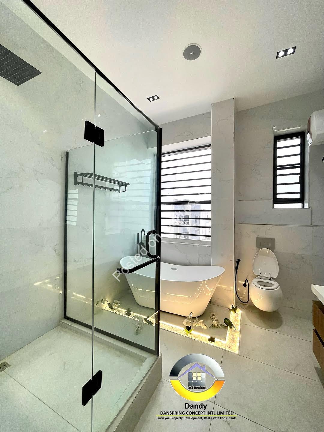 Ultra-Modern Smart 4-Bed Duplex with BQ in Agungi