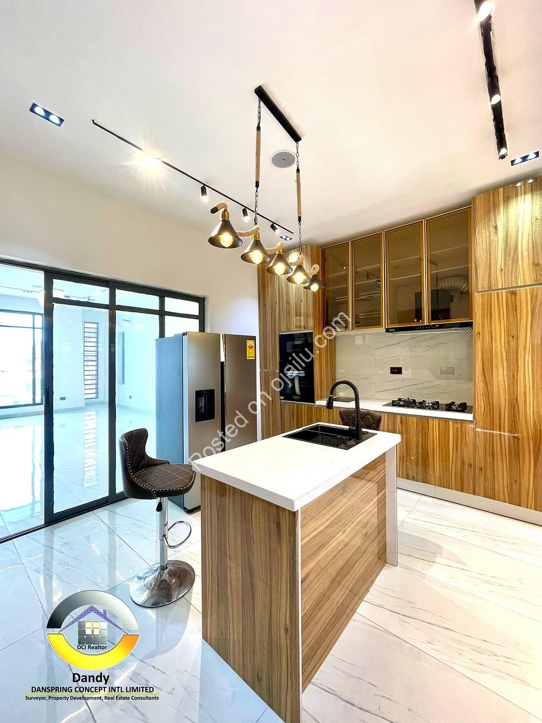 Ultra-Modern Smart 4-Bed Duplex with BQ in Agungi