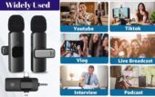 Crystal-Clear Audio: 3-in-1 Lavalier Mic for Pro Vlogs