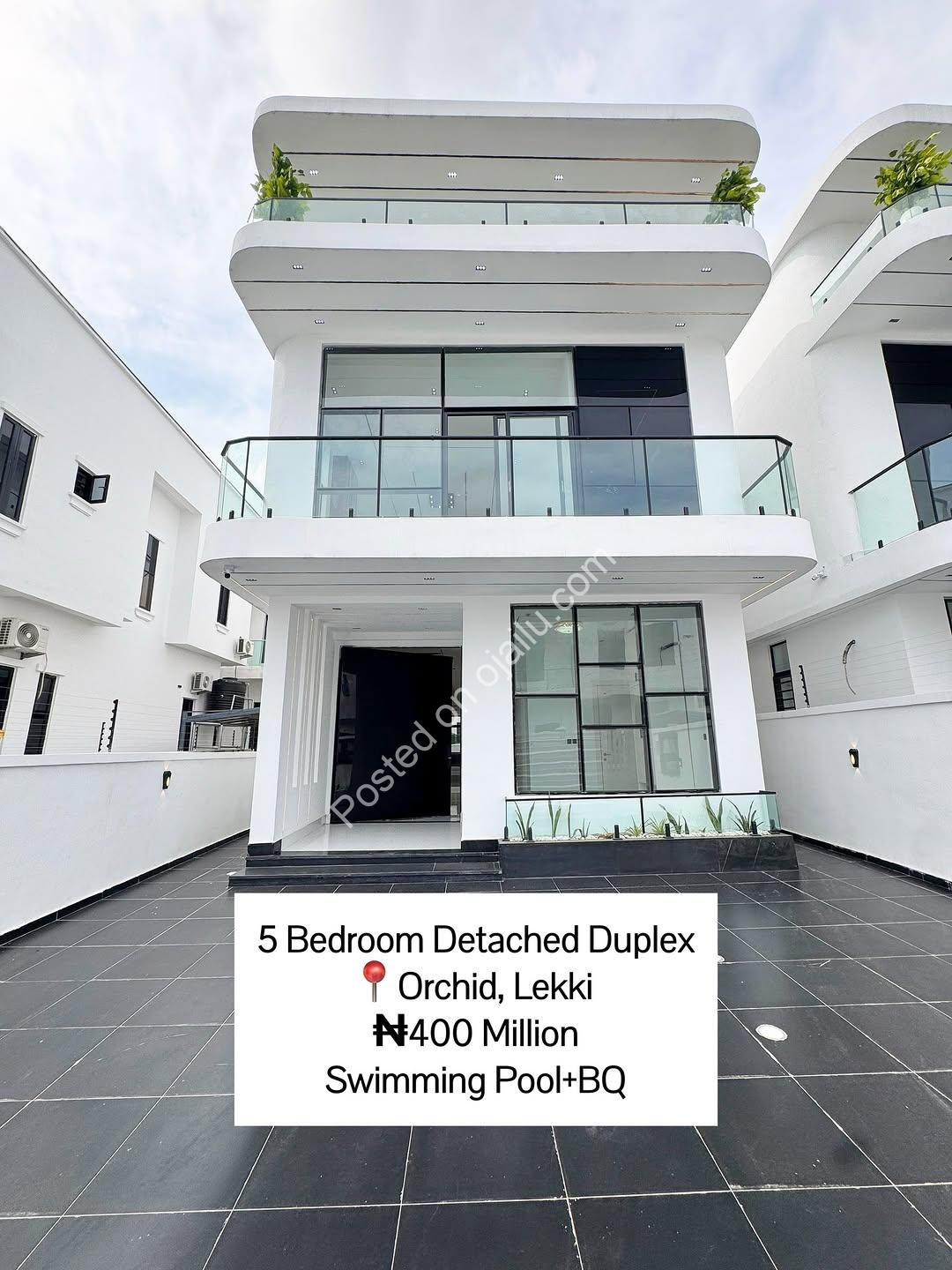 Lekki’s Ultimate 5-Bed Poolside Estate