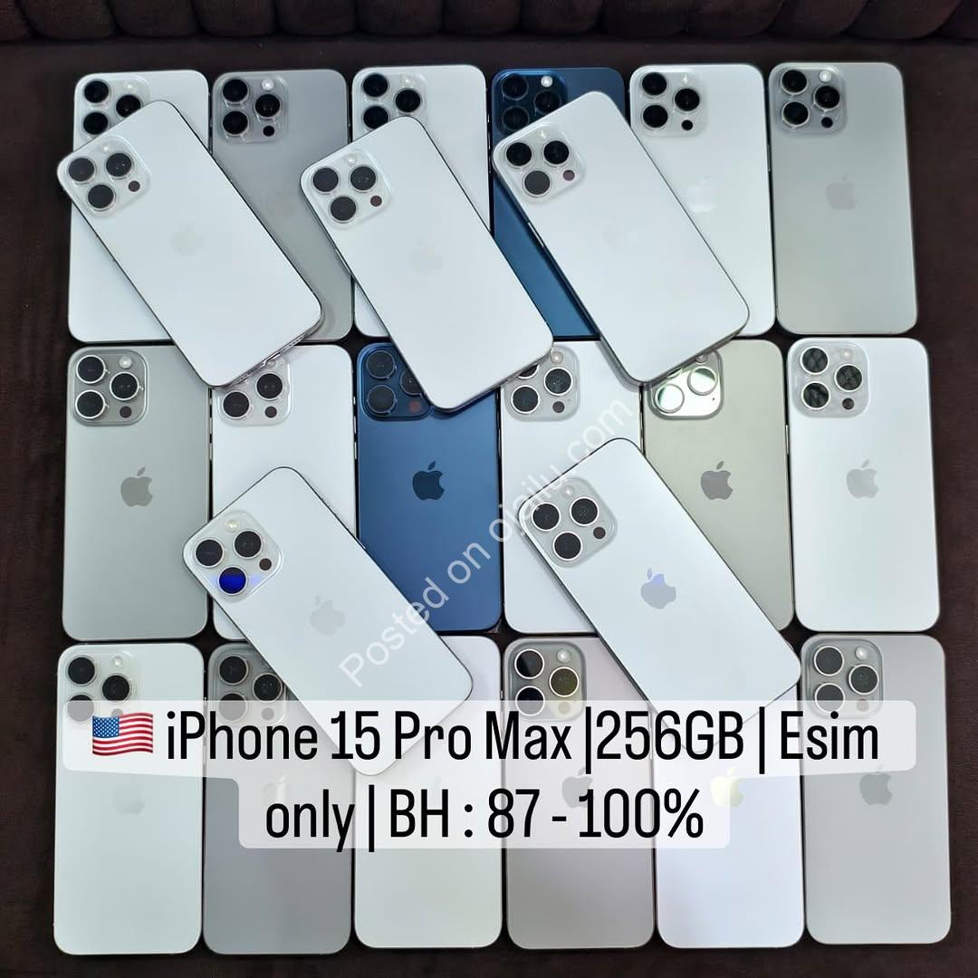 Unlock Premium Power: iPhone 15 Pro Max 256GB – Mint & Unlocked