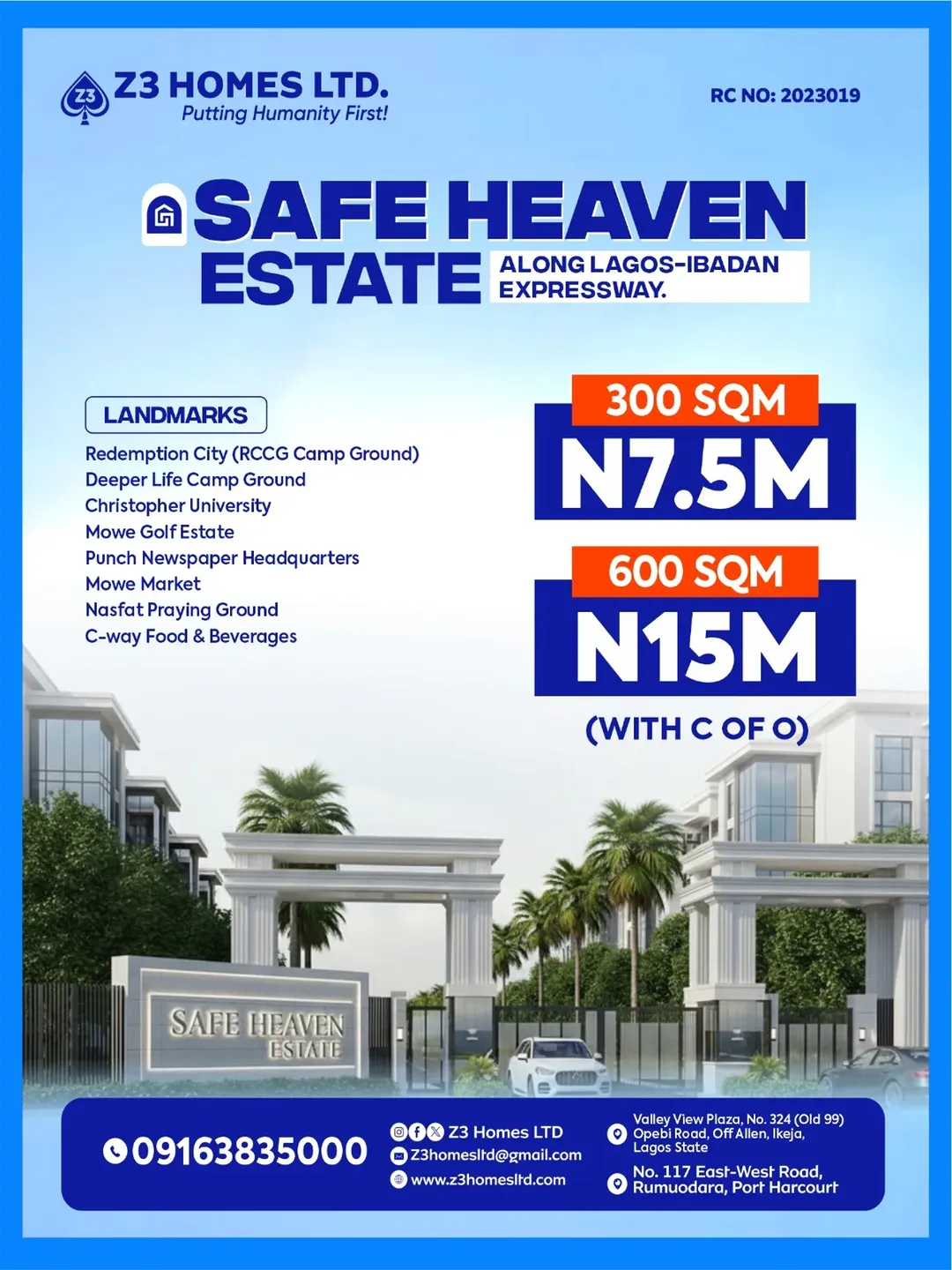 Secure Your Future: Prime Estate on Lagos-Ibadan Expressway