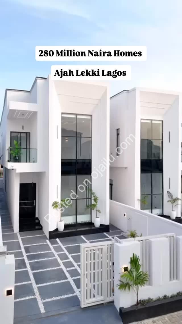 Lagos Luxury: 5-Bed Poolside Duplex in Secure Estate