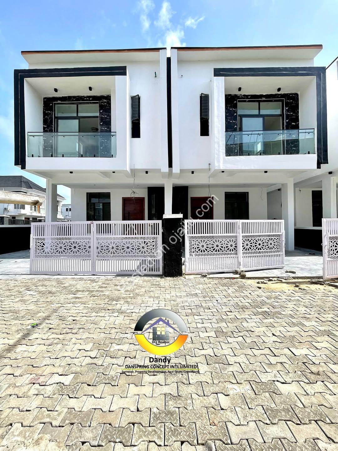 Lekki’s Finest: 4-Bed Ensuite Haven with BQ & Smart Features