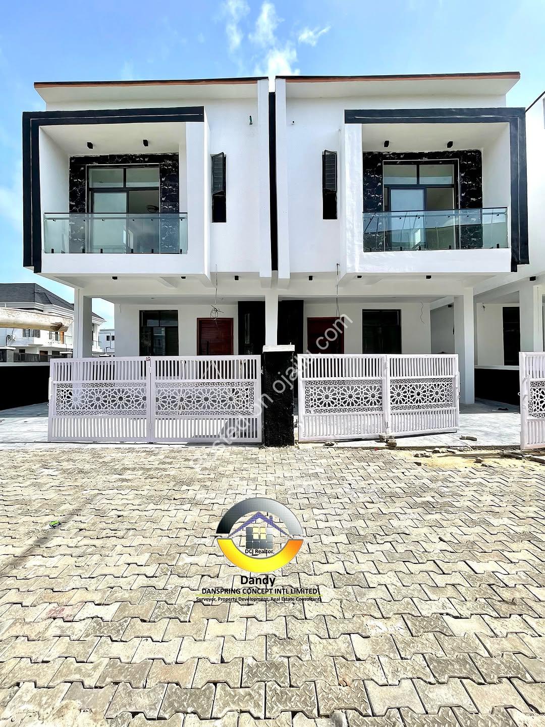 Exquisite Ikota Haven: 4-Bed Semi-Detached with Premium Finishes