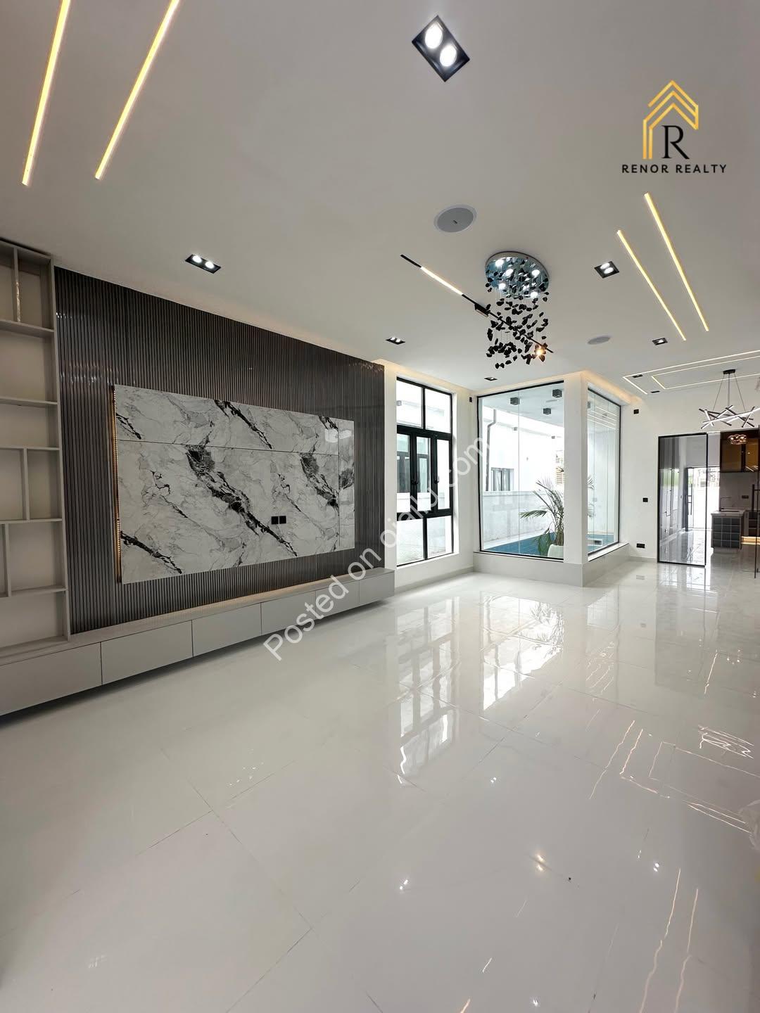 Sleek 5-Bedroom Duplex with Resort-Style Pool in Secure Lekki Estate