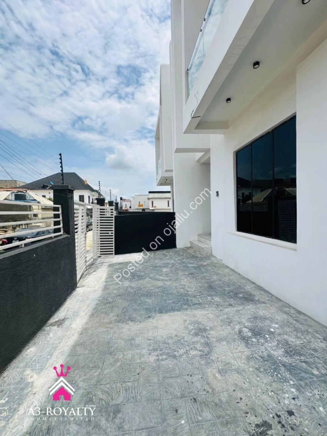 Move-In Ready 4-Bed Duplex in Gated Ajah Estate
