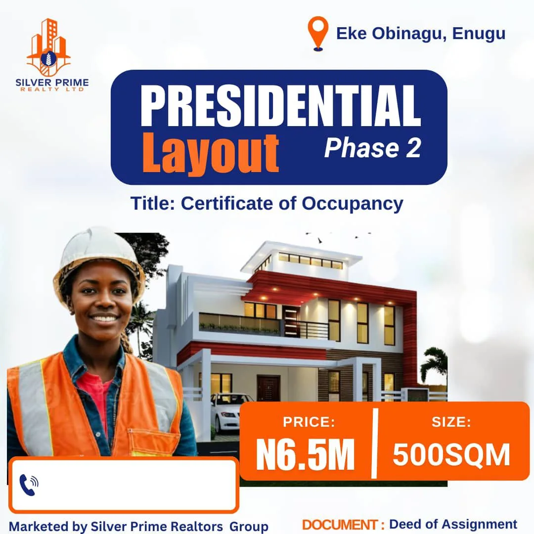 Secure Your Legacy in Enugu’s Premier Enclave