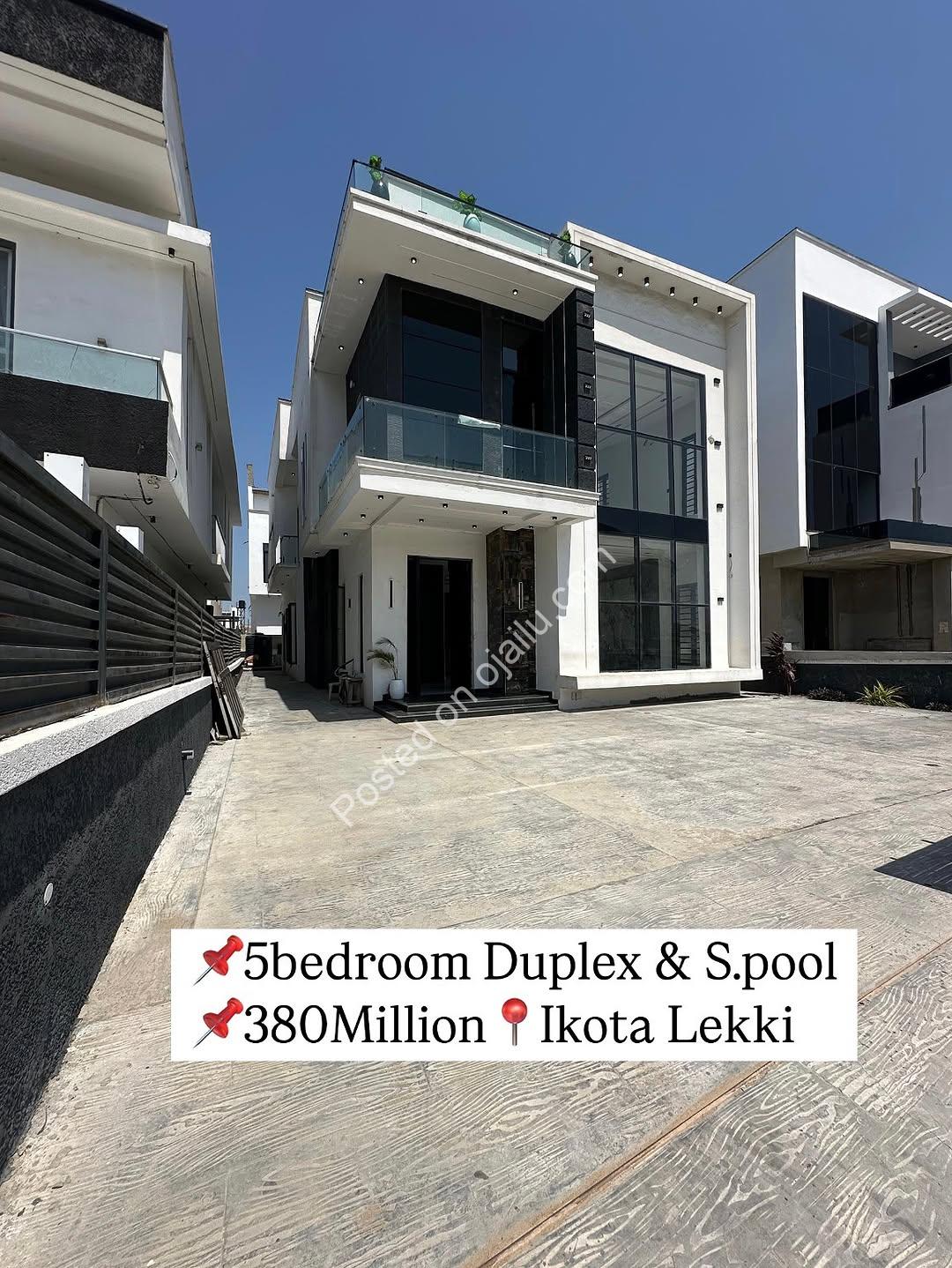 Stunning 5-Bed Duplex in Lekki’s Premier Estate