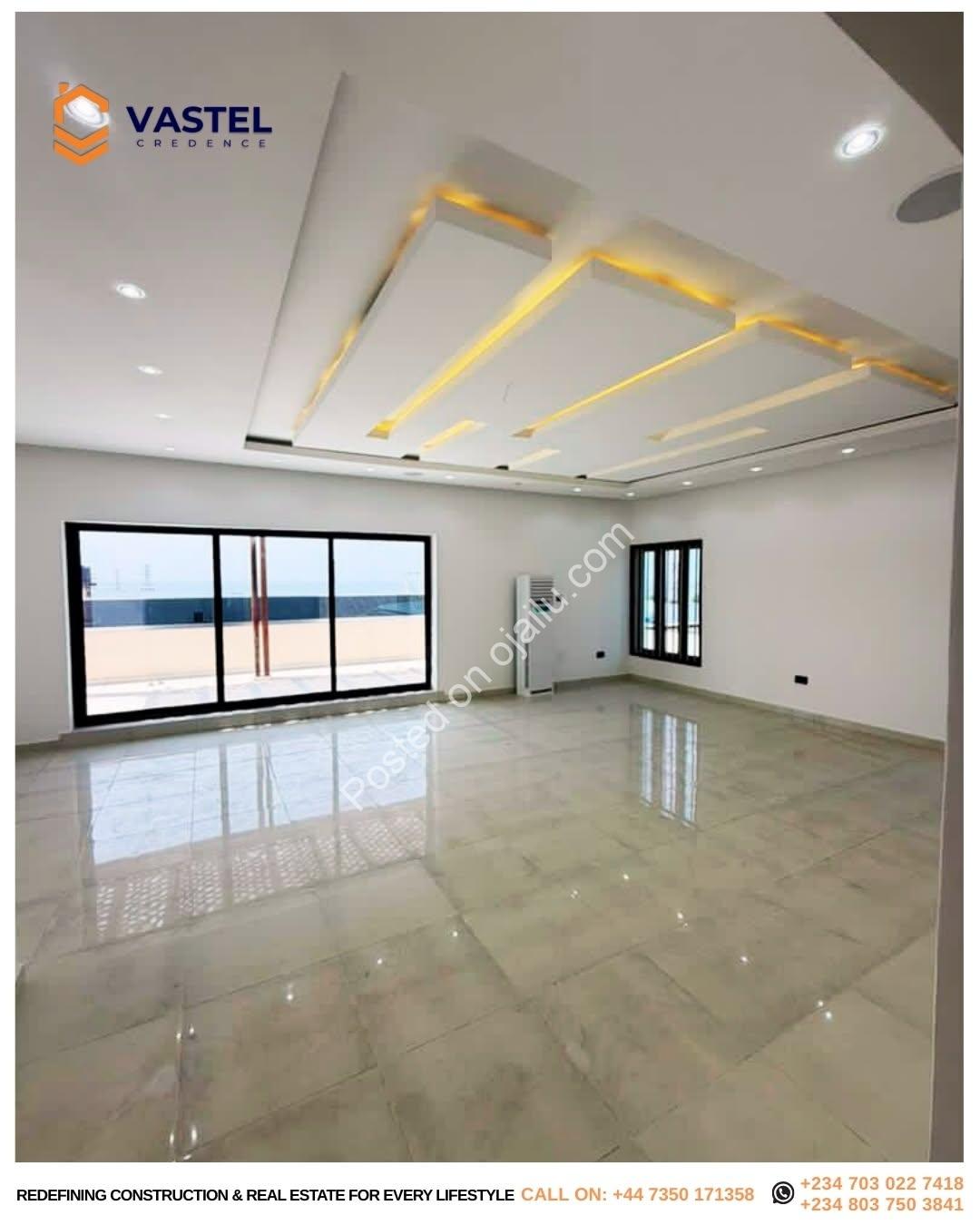 Majestic 5-Bed Duplex with Cinema & Solar in Lekki