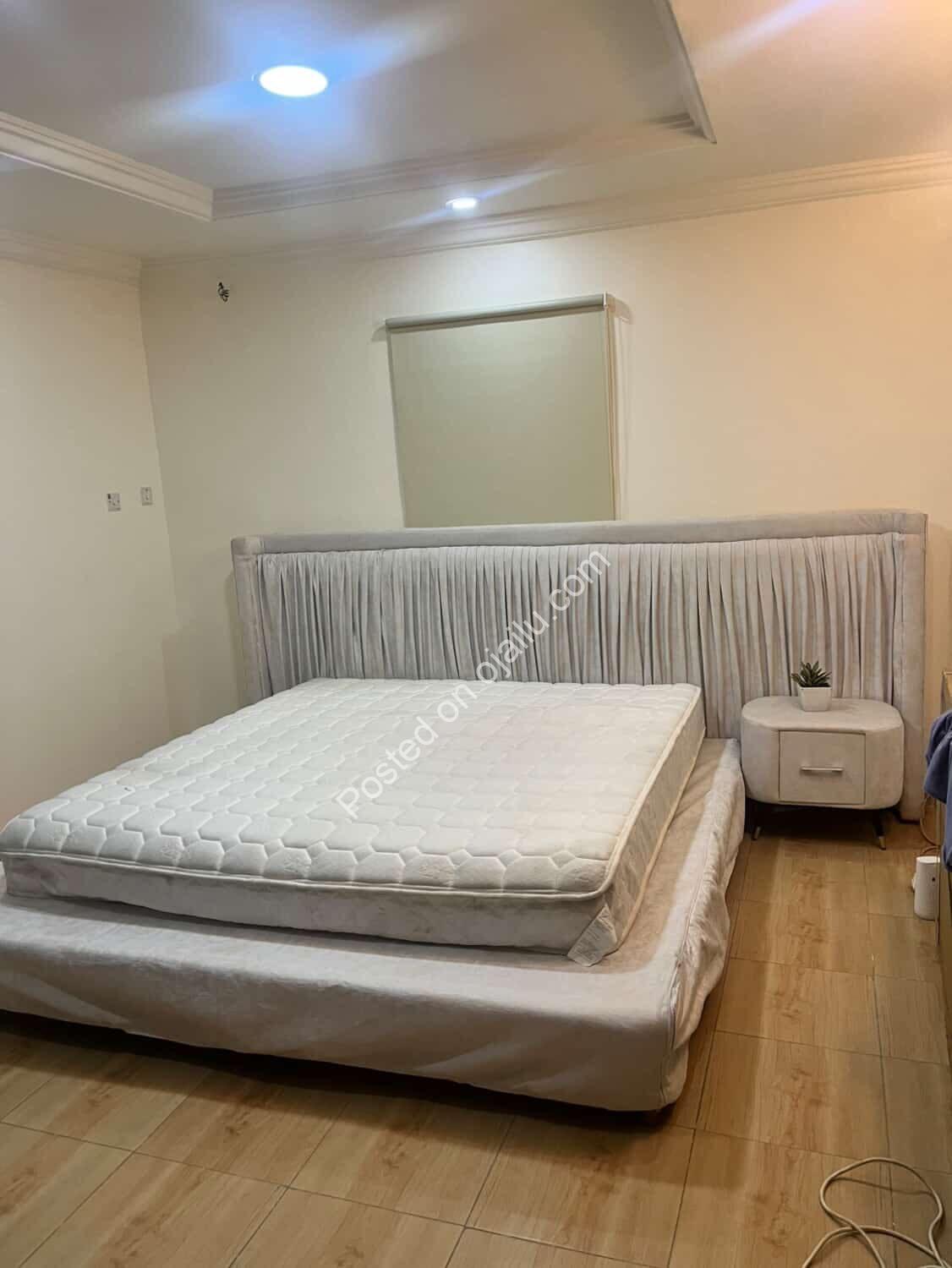 Luxury 7×7 Bedframe w/ Storage Drawer | Magodo