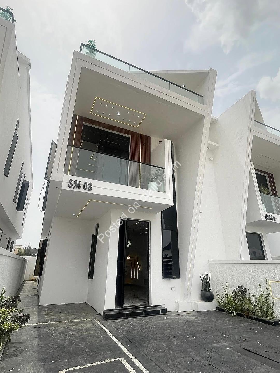 Serene 4-Bed Duplex in Ikota | Brand New & Fully Secure
