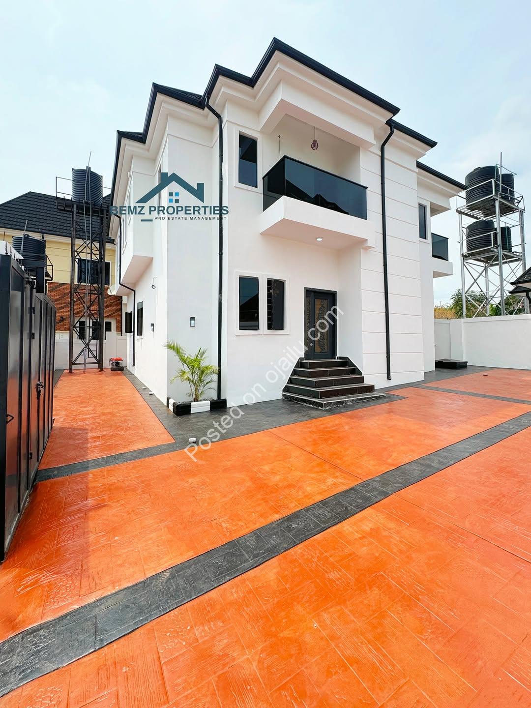 Serene 4-Bedroom Duplex with En-Suites & Spacious Compound