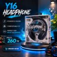 Y16 Headphones: Immersive Sound, All-Day Comfort