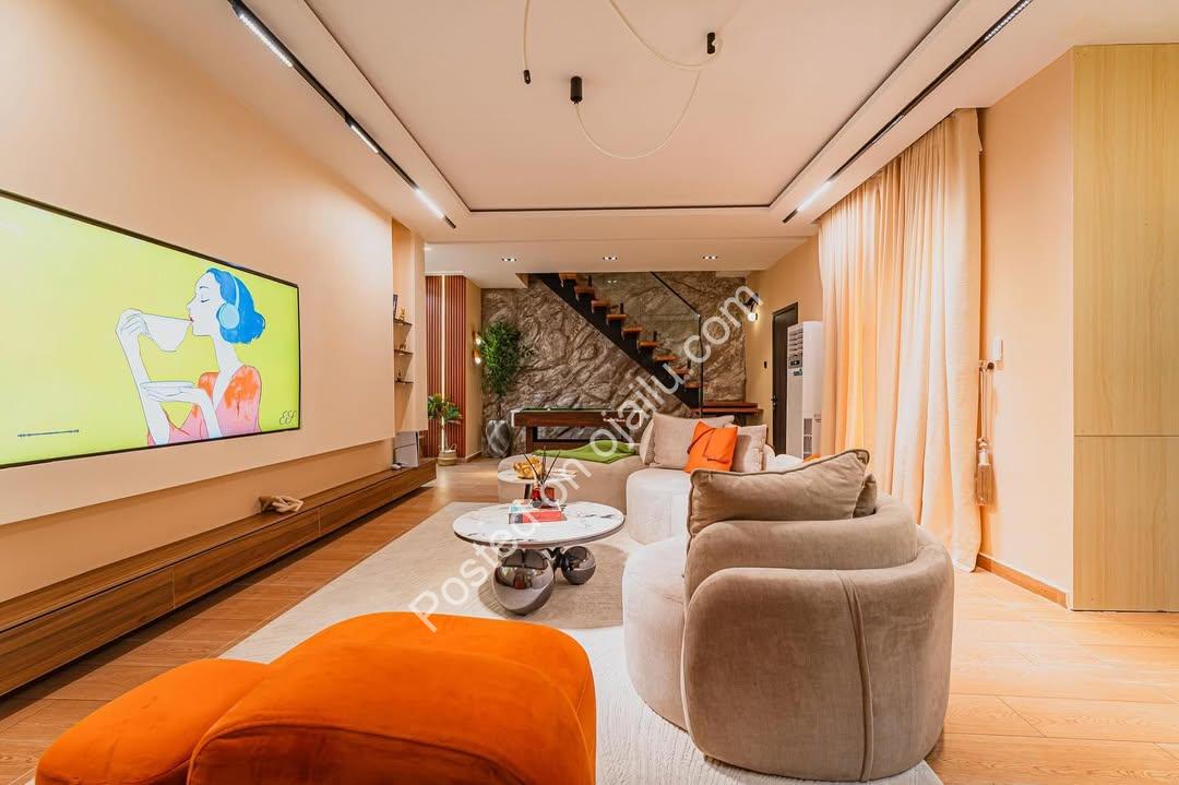 Serene Smart Home with Balcony & PS5 in Lekki