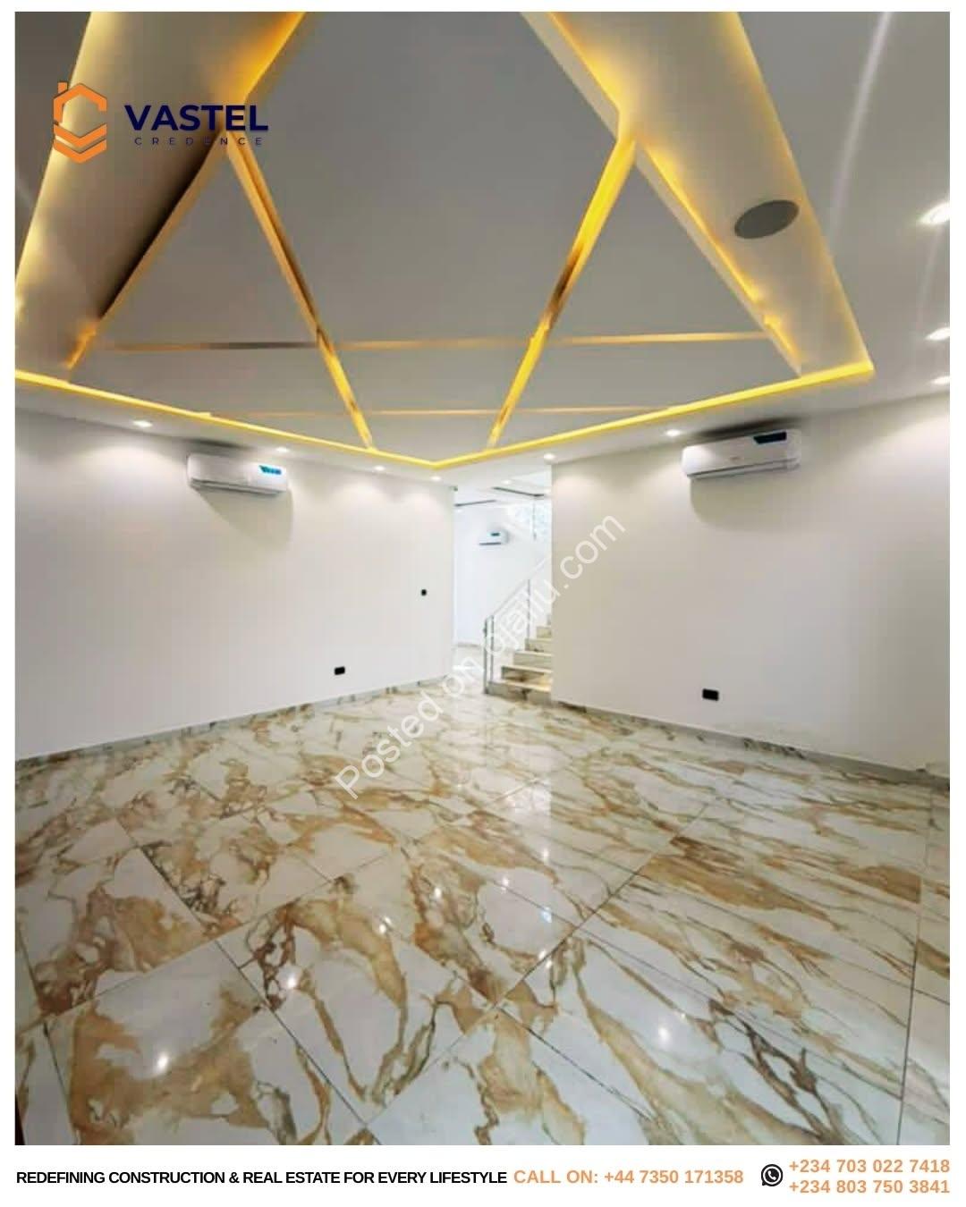 Majestic 5-Bed Duplex with Cinema & Solar in Lekki