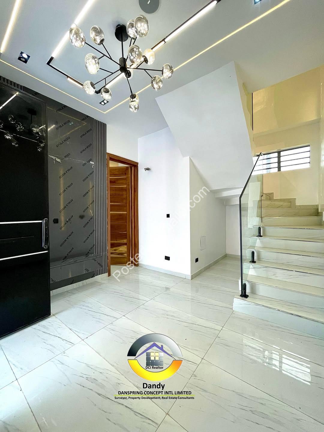 Ultra-Modern Smart 4-Bed Duplex with BQ in Agungi