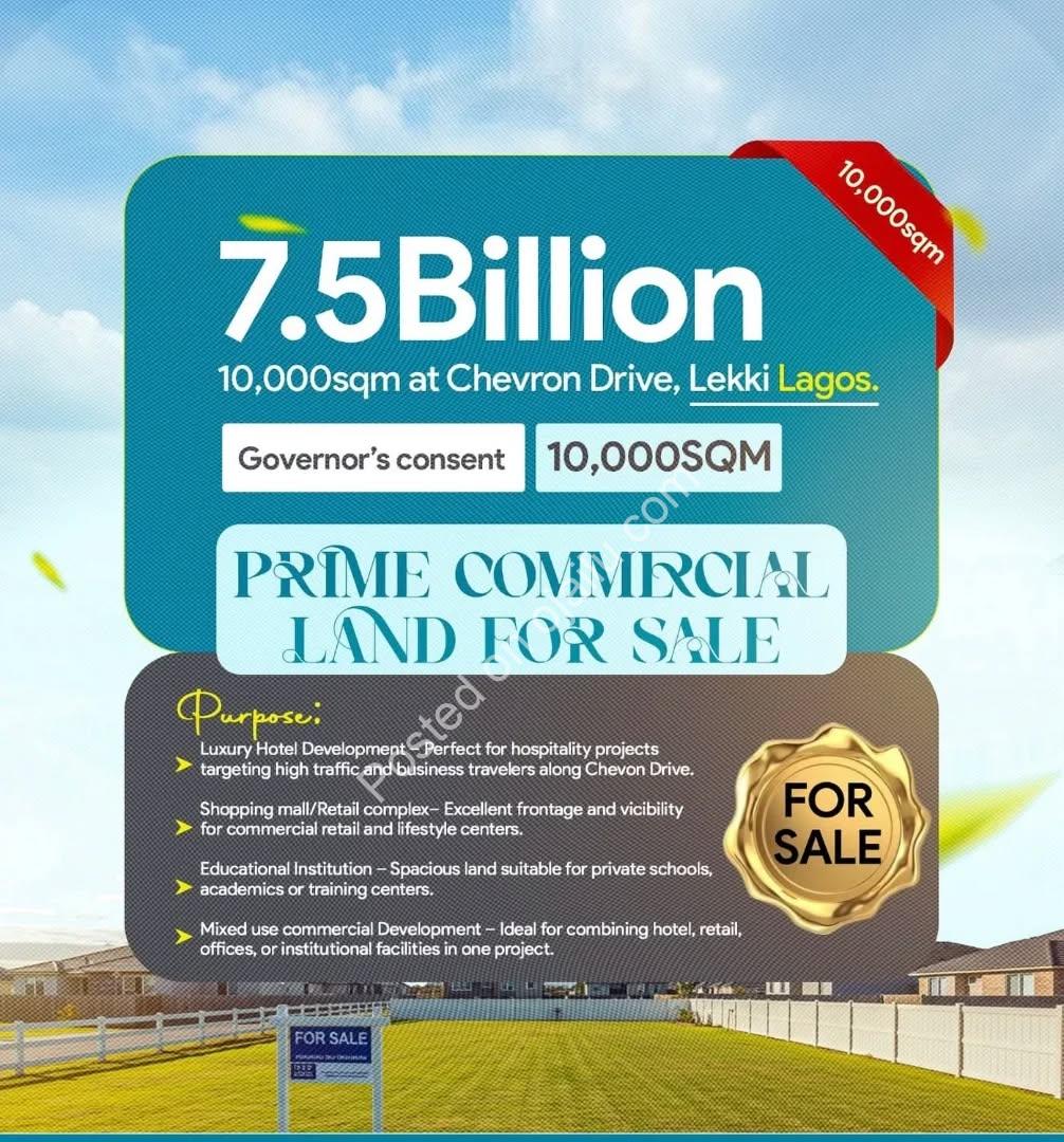 Prime 10,000 SQM Land on Chevron Drive
