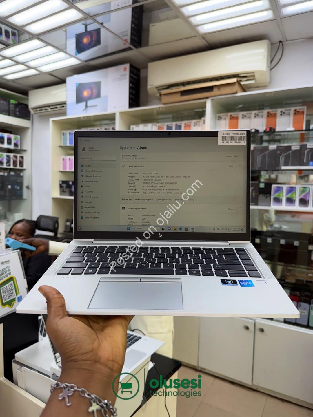 Unleash Elite Power: HP G8 i5, 256GB SSD, Biometric Security