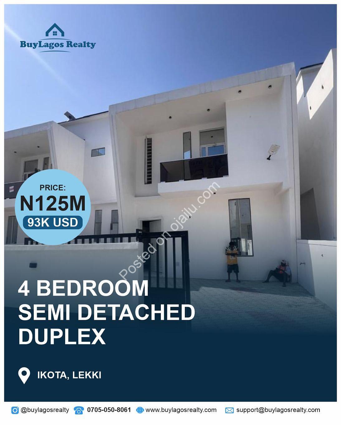 4-Bed Ensuite Haven with Pool in Prime Ikota