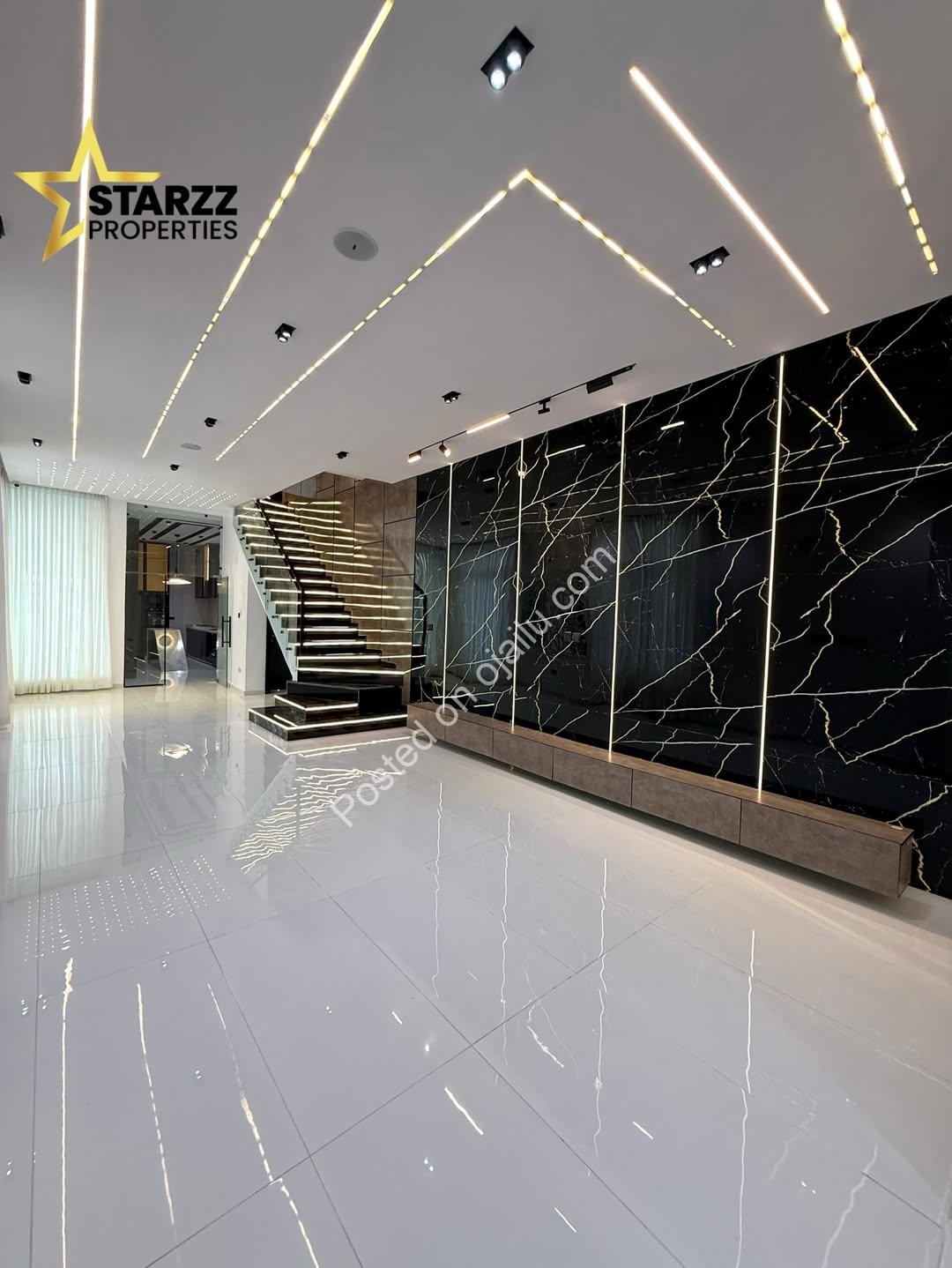 Sleek 5-Bed Oasis with Resort-Style Pool in Ikota