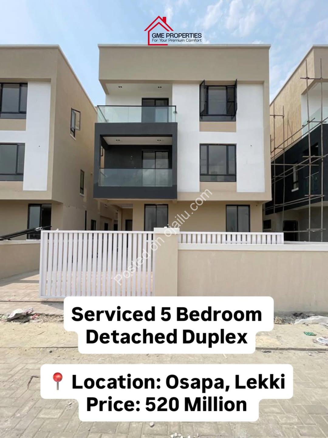 Osapa’s Grand 5-Bedroom Haven: Estate Living Perfected