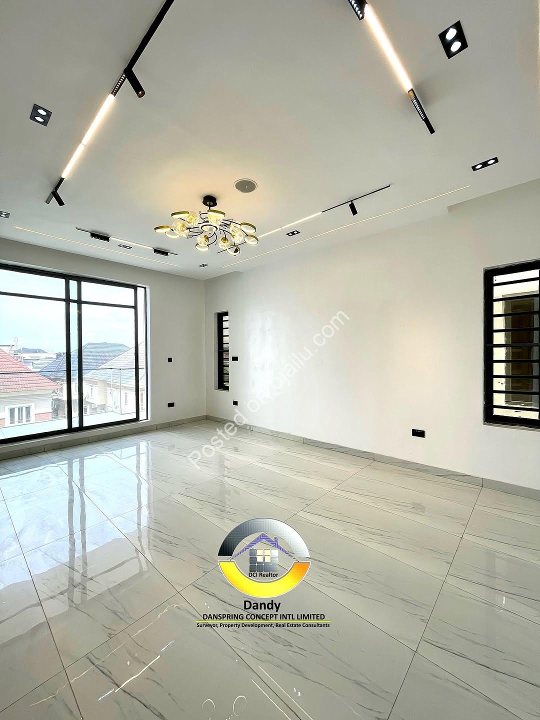 Ultra-Modern Smart 4-Bed Duplex with BQ in Agungi