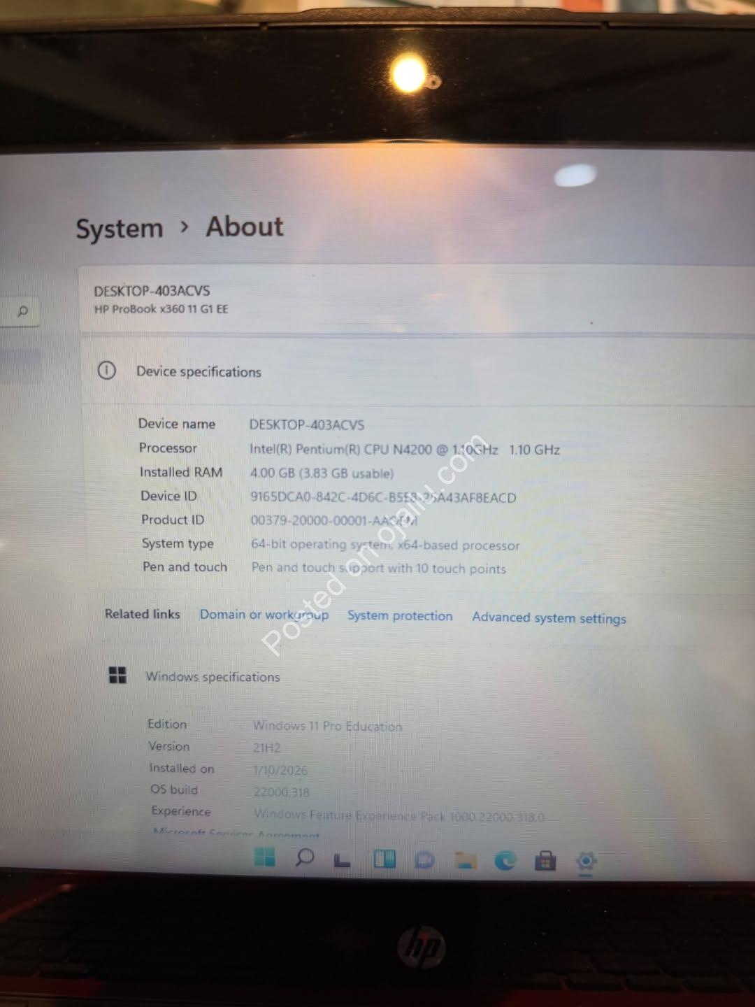 Unleash Versatility: HP ProBook 360 Touch Laptop