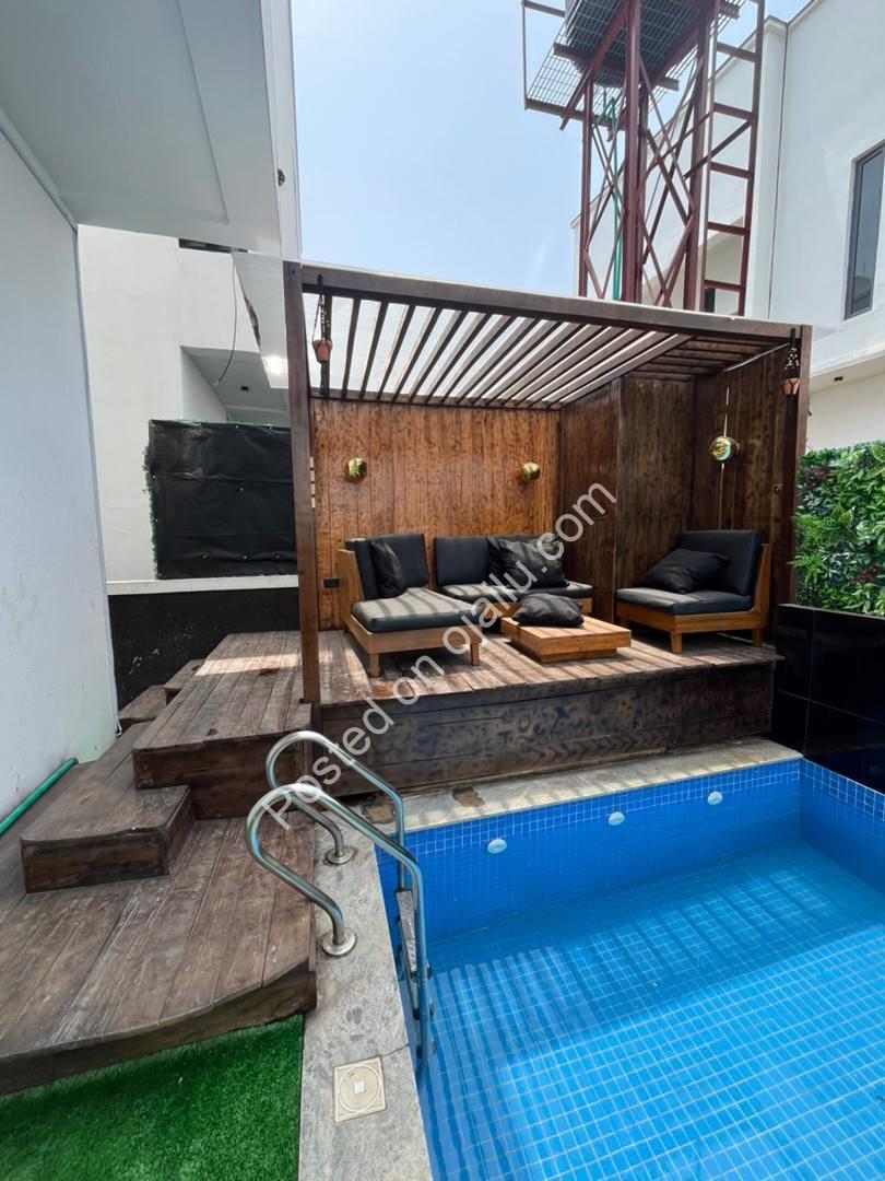 Luxury 5-Bed Duplex with Pool in Lekki